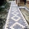 Тротуарная плитка Английский булыжник, коричневый