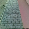 Тротуарная плитка Английский булыжник, серый